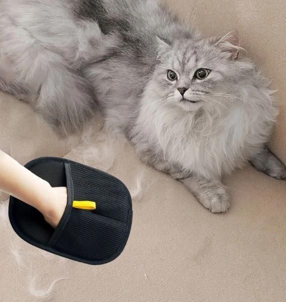 Pet Hair Removal Glove for Sofa, Bed & Clothes (Reusable & Washable)